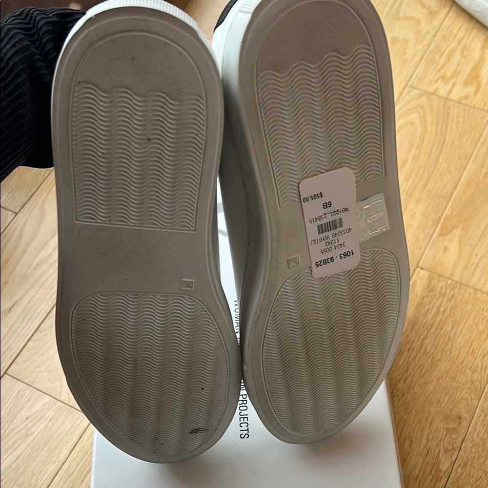 Common Projects White Leather Sneakers - Picture 5 of 8